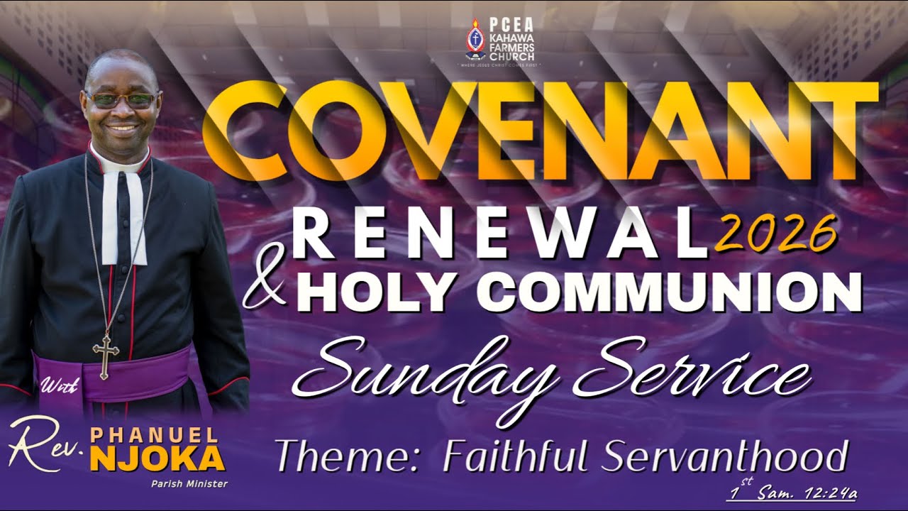 Covenant Renewal  & Holy Communion Sunday Service // 8/2/2026
