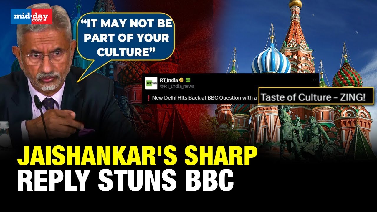 ‘Taste of Culture - ZING!’: Russian Media Praises Jaishankar’s Sharp Response to BBC Journalist