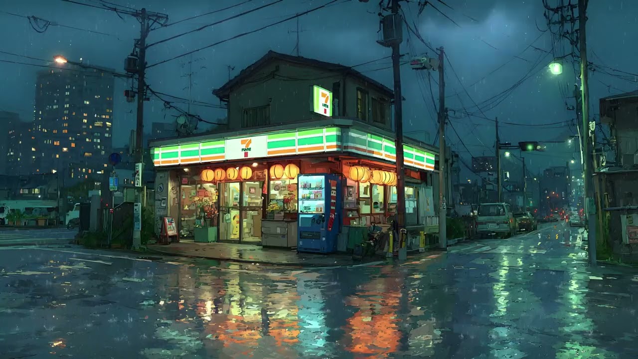 Tokyo After Midnight 🌙 Cozy Lofi Chill Rainy Night In Tokyo