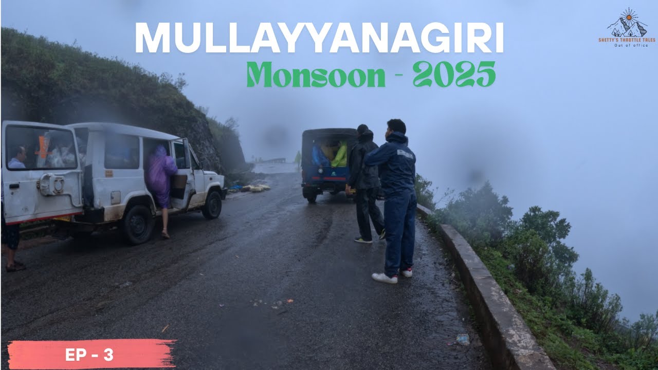 EP 3 : Mullayyanagiri Peak Chikkamagalur | NO ENTRY FOR BIKES THIS MONSOON ??