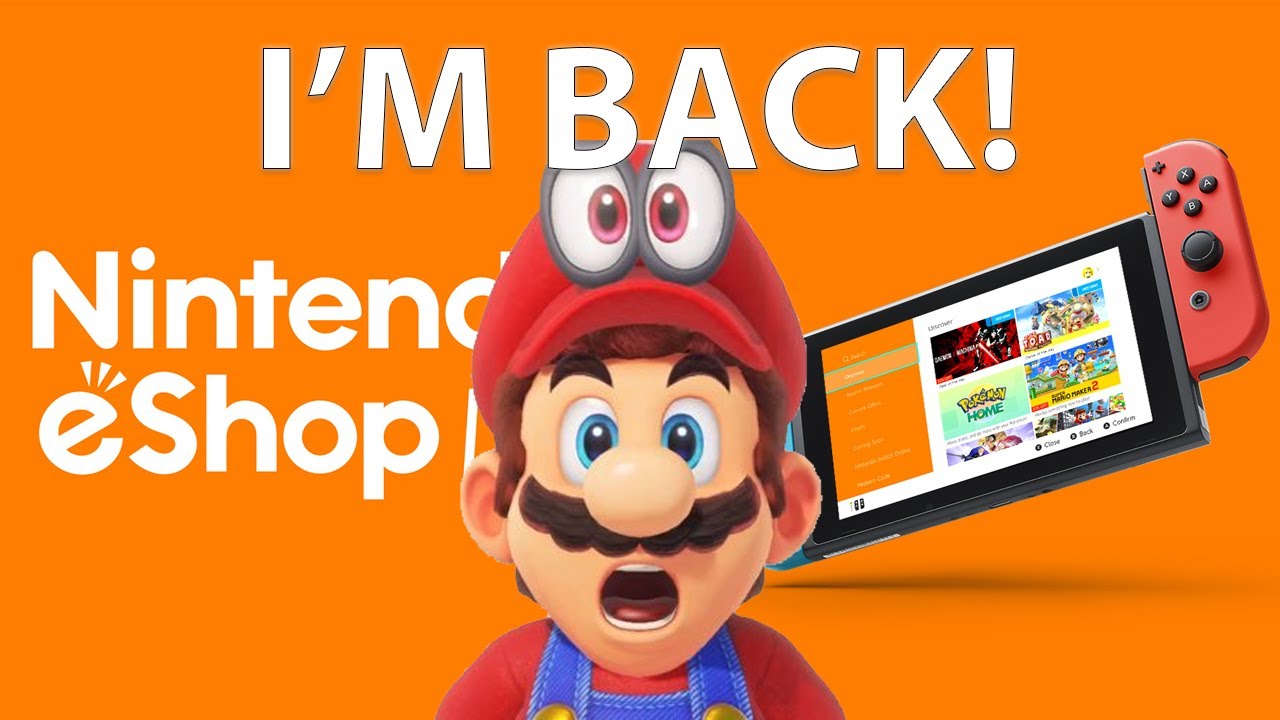 Why I'm back!... and looking at the eShop releases this week