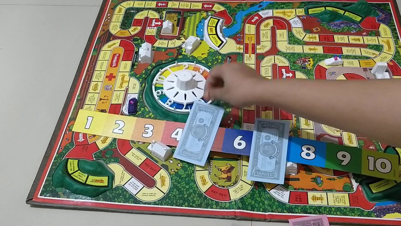 Educational board game  game of life  how to play