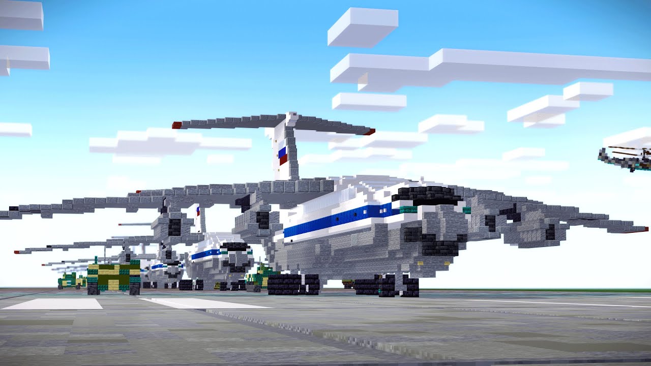 Minecraft Russian Invasion of Ukraine Animation