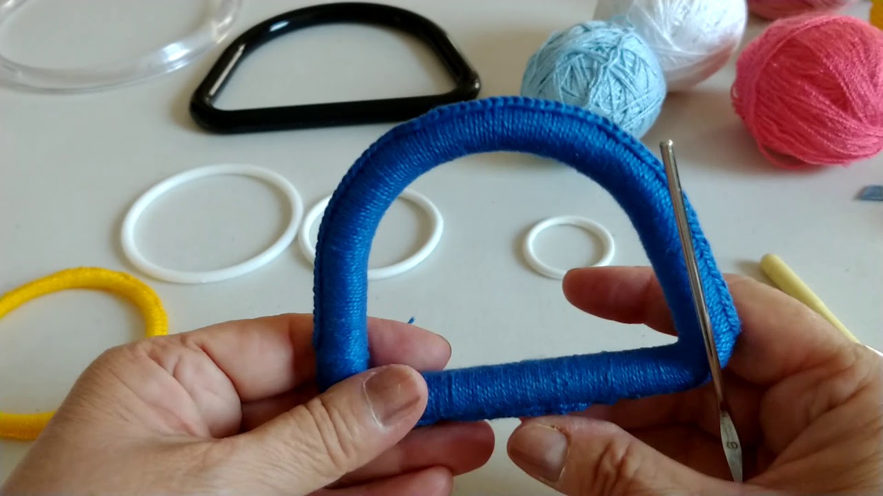 Aros y Asas Forradas a Crochet