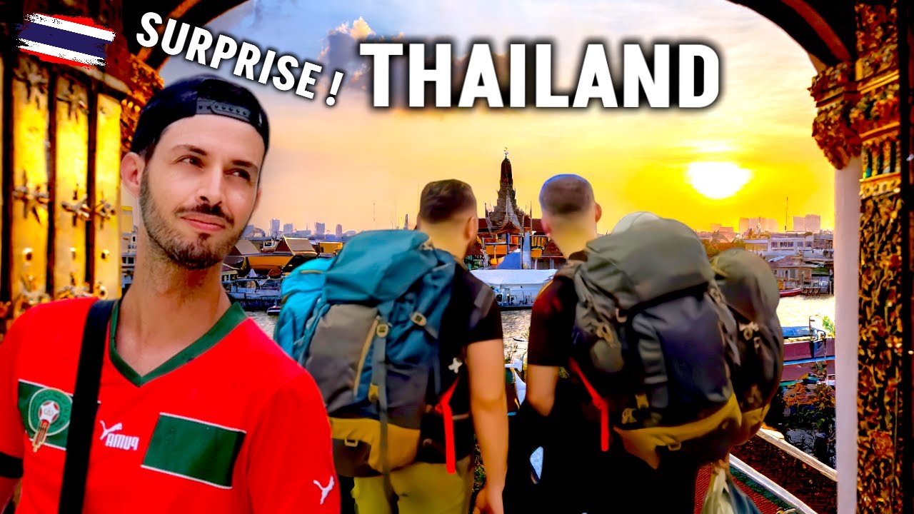 Ils Ne S'attendaient Pas Du Tout à Me Voir en Thaïlande : Regardez Leur Réaction !  🇹🇭