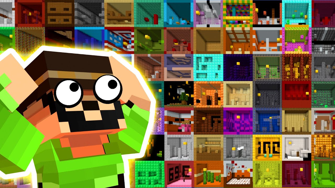 This Minecraft Parkour Map Is Massive...