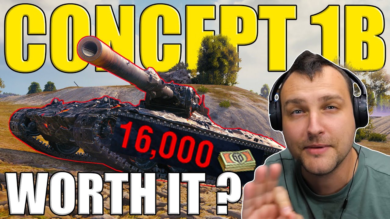 Is The Concept 1B Worth 16,000 Bonds? | World of Tanks