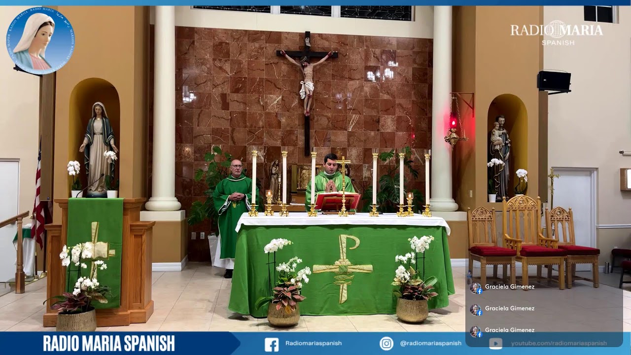 Santa Misa en Vivo | Parroquia San Juan XXIII (Miramar, FL) | Radio María Spanish