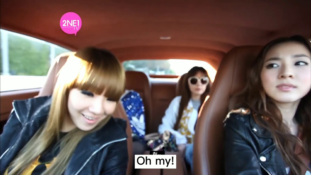DARA DRIVE WITHOUT HER SHOES ON!!! (CL IS LAUGHING!!)