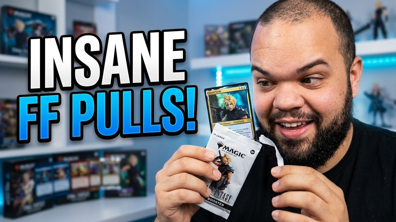 Opening Final Fantasy MTG (Magic The Gathering) Trading Cards!