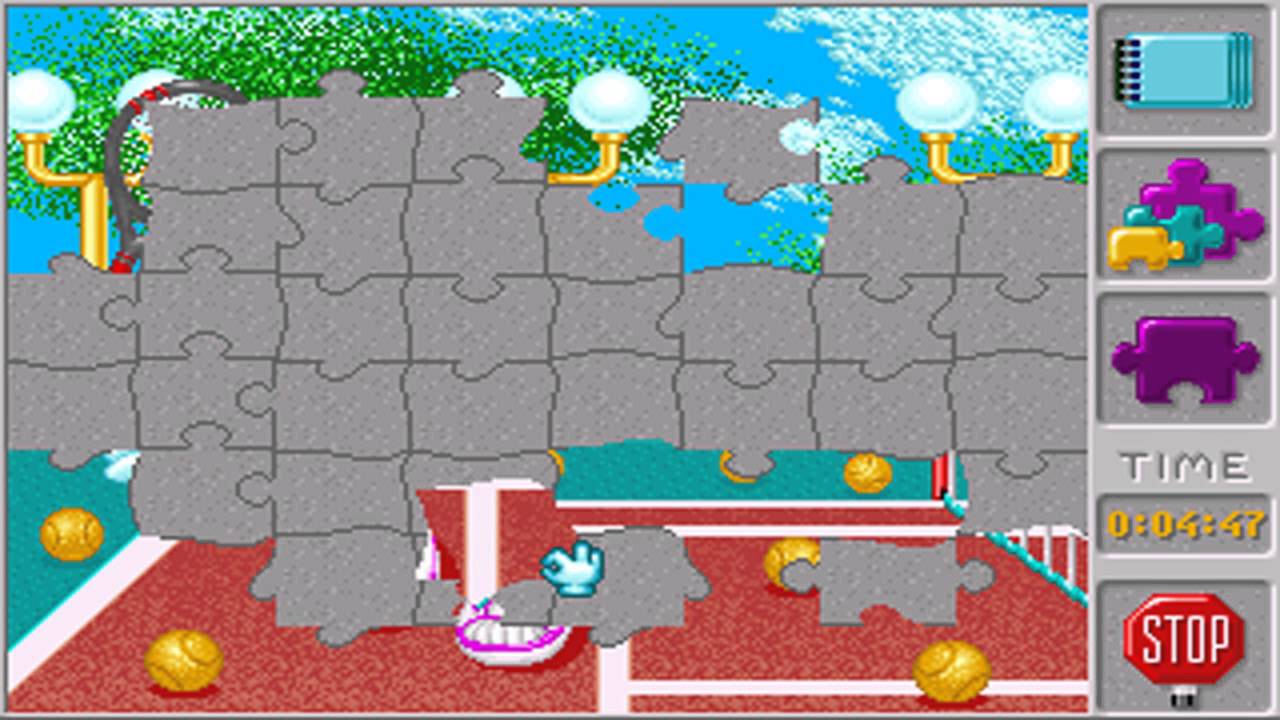 Mickey's Jigsaw Puzzles (Novotrade) (MS-DOS) [1991] [PC Longplay]