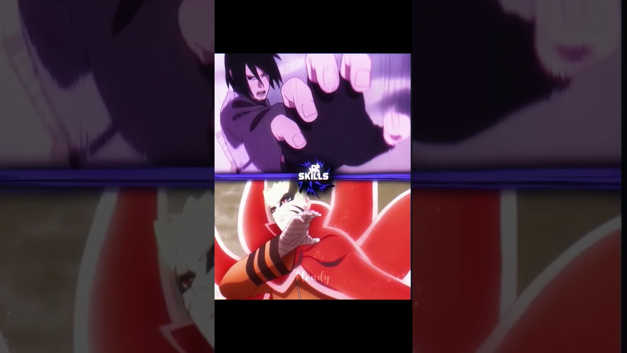 Sasuke vs Naruto #shorts #sasuke #naruto #anime