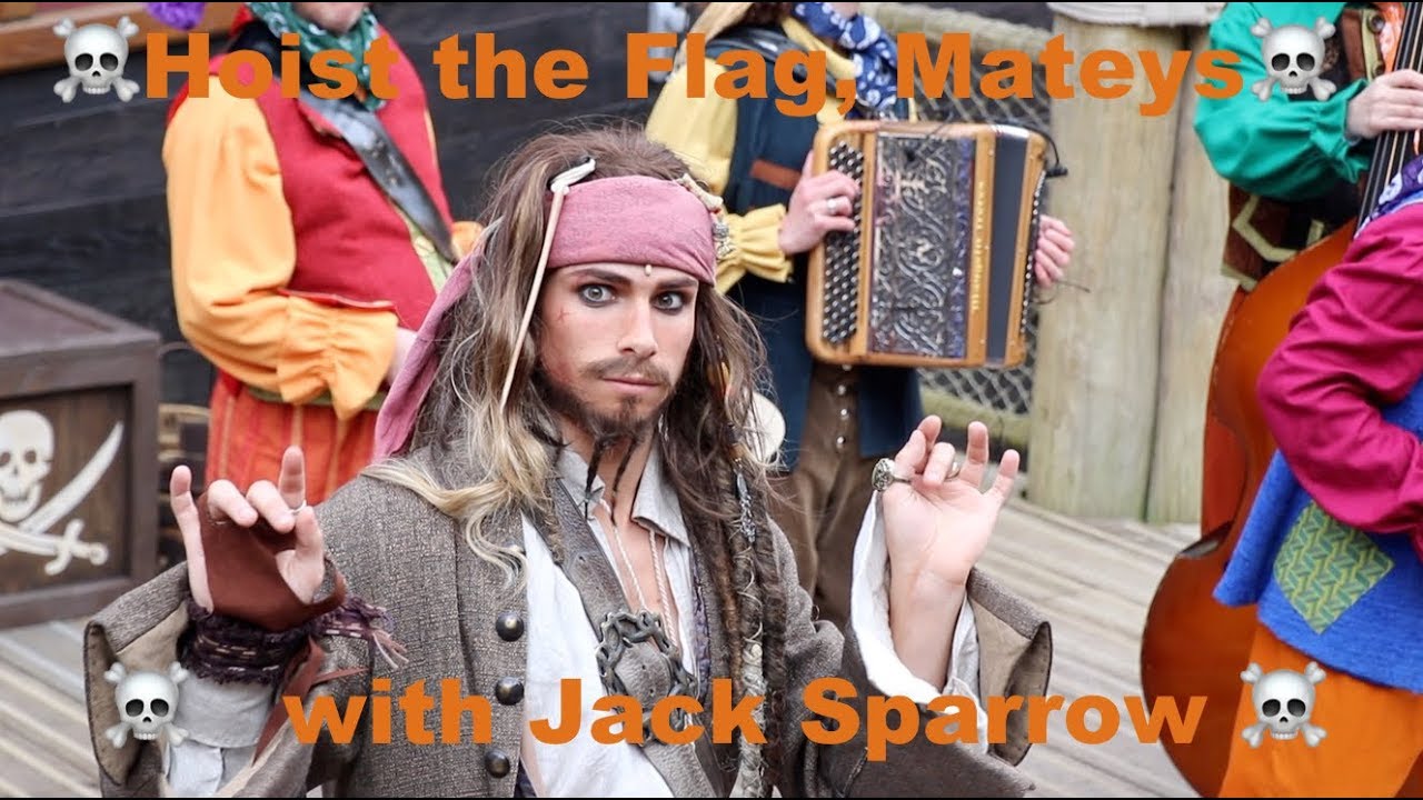 Hoist the Flag, Mateys, with Jack Sparrow ☠ at Disneyland Paris