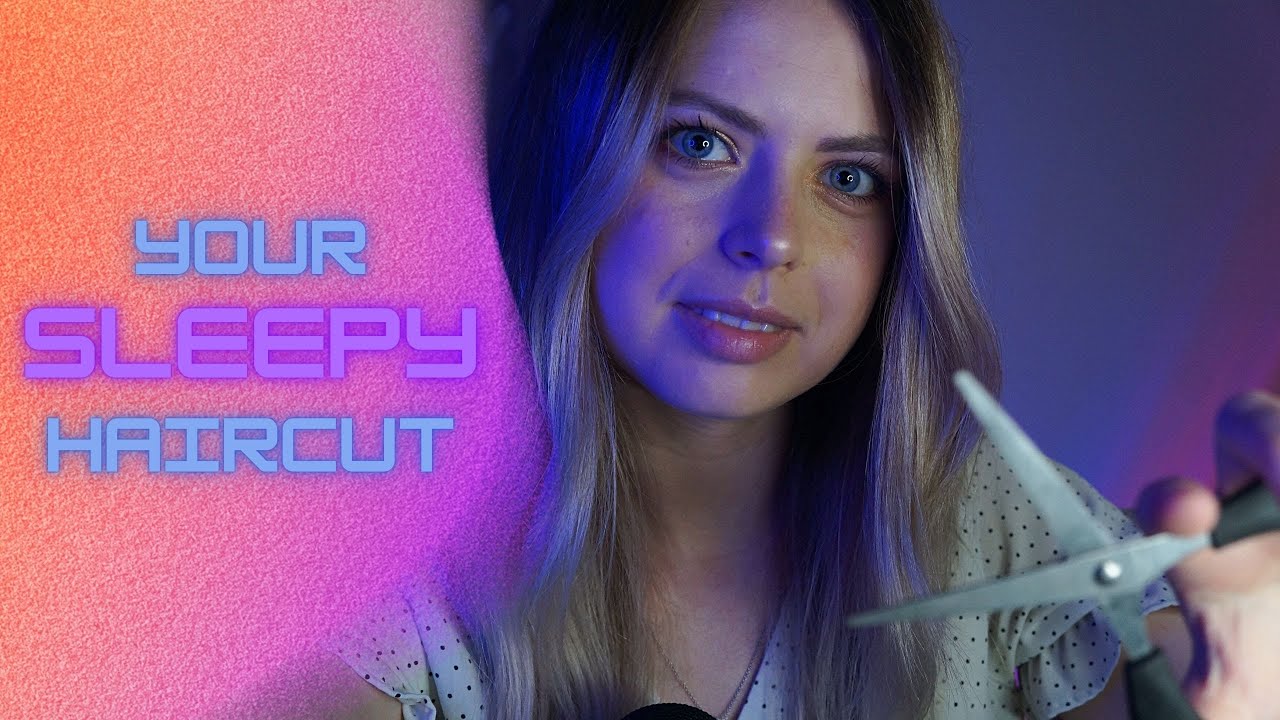 Sleepy haircut and scalp massage | ASMR Layered sounds