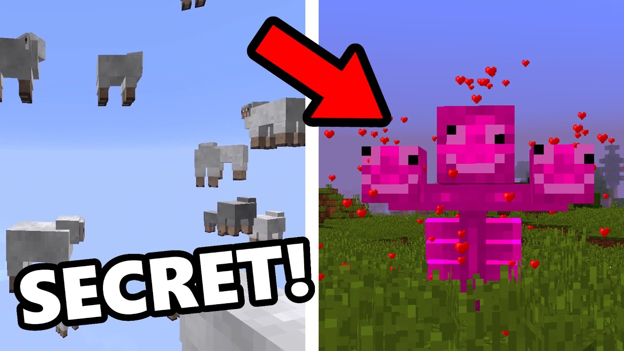 All secret april fools updates in Minecraft