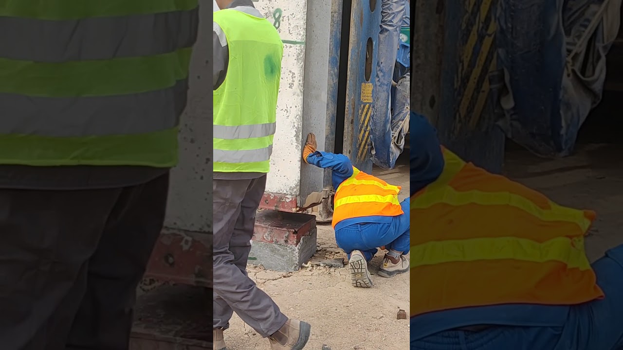 طرق ركائز تجريبية من قبل شركة الفيحاء في مشروع تطوير مصفى البصرة FCC