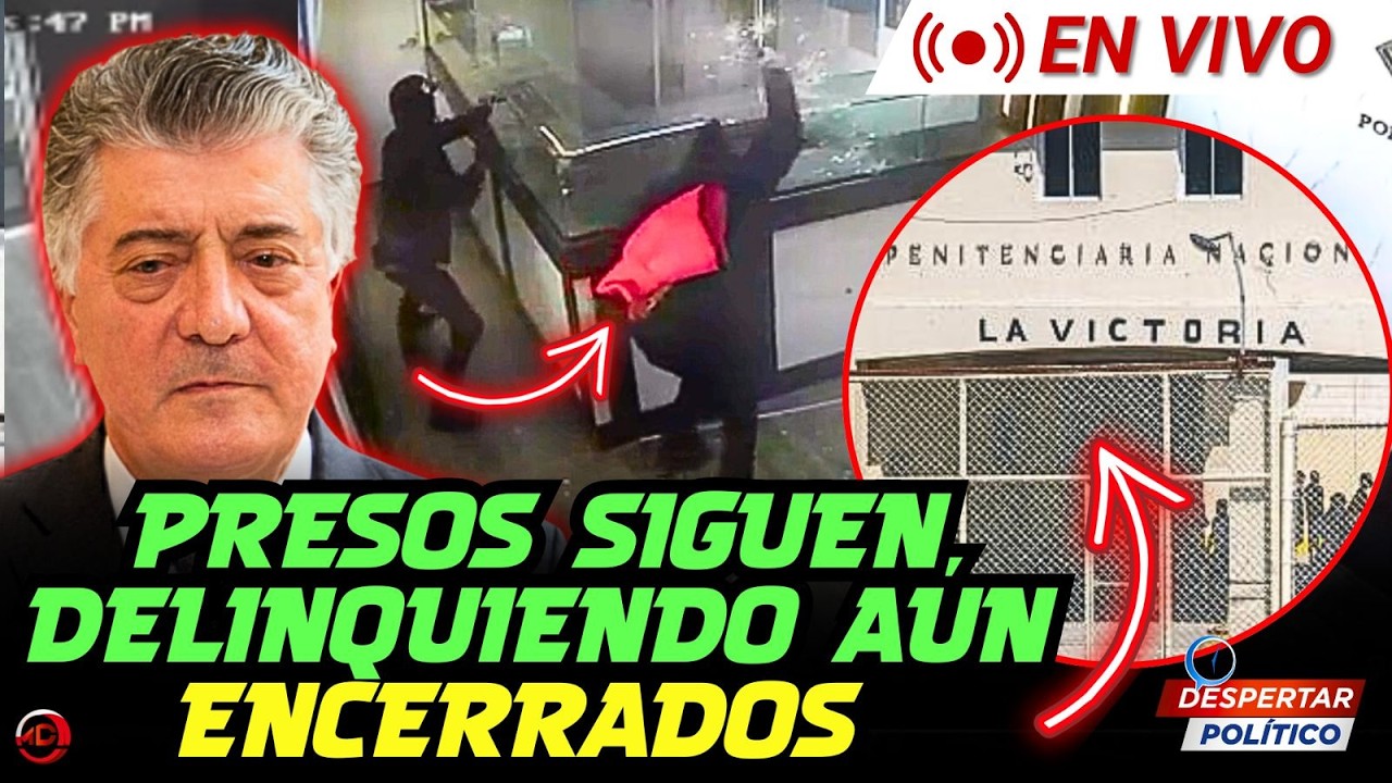 PRESOS SIGUEN DELINQUIENDO AUN ENCERRADOS