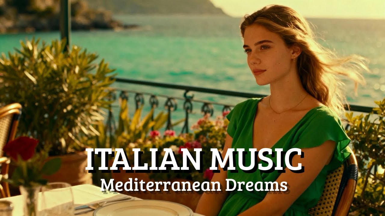 Mediterranean Serenity 🎶 Italy Relax Vibes for 2+ Hours Italian Riviera Calm Seaside