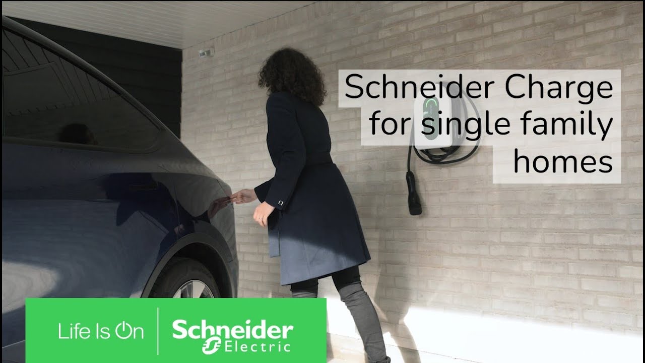 Discover Schneider Charge: the charging station tailored for your home | Schneider Electric