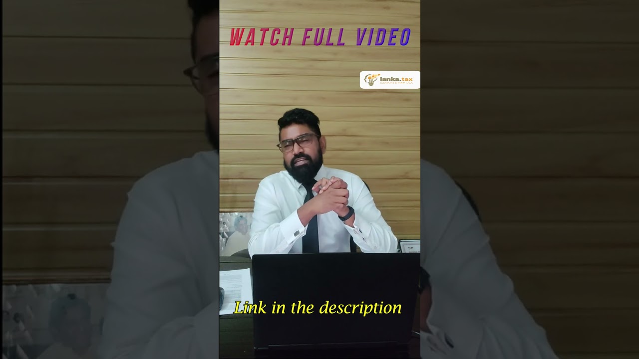 New Tax Update Sri Lanka 2023 | #shorts