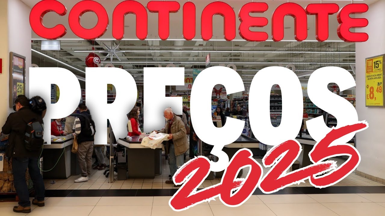 CONTINENTE - Preços JANEIRO 2025 - Portugal