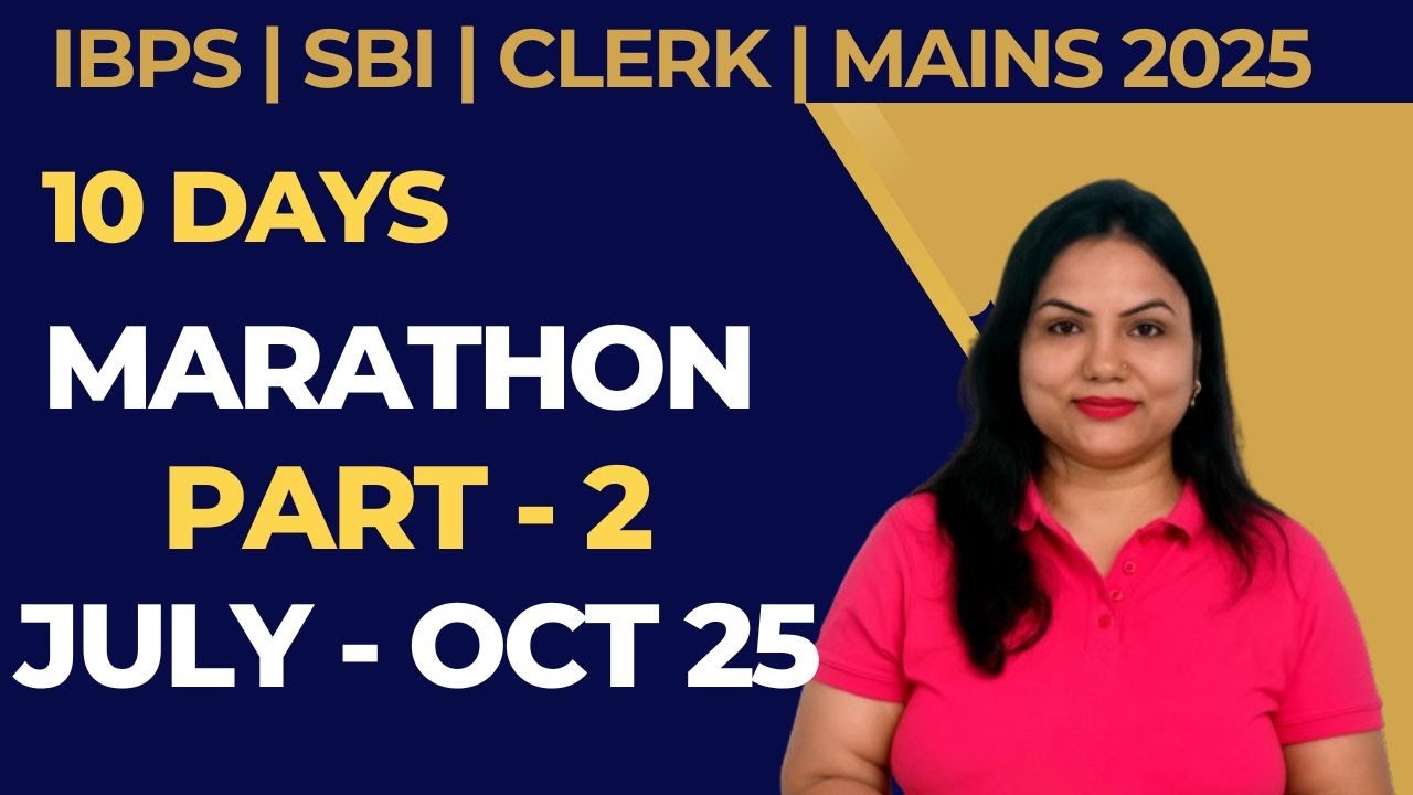 Marathon - 2 2025 | Current Affairs + GA | Sankalp with Preeti Singh