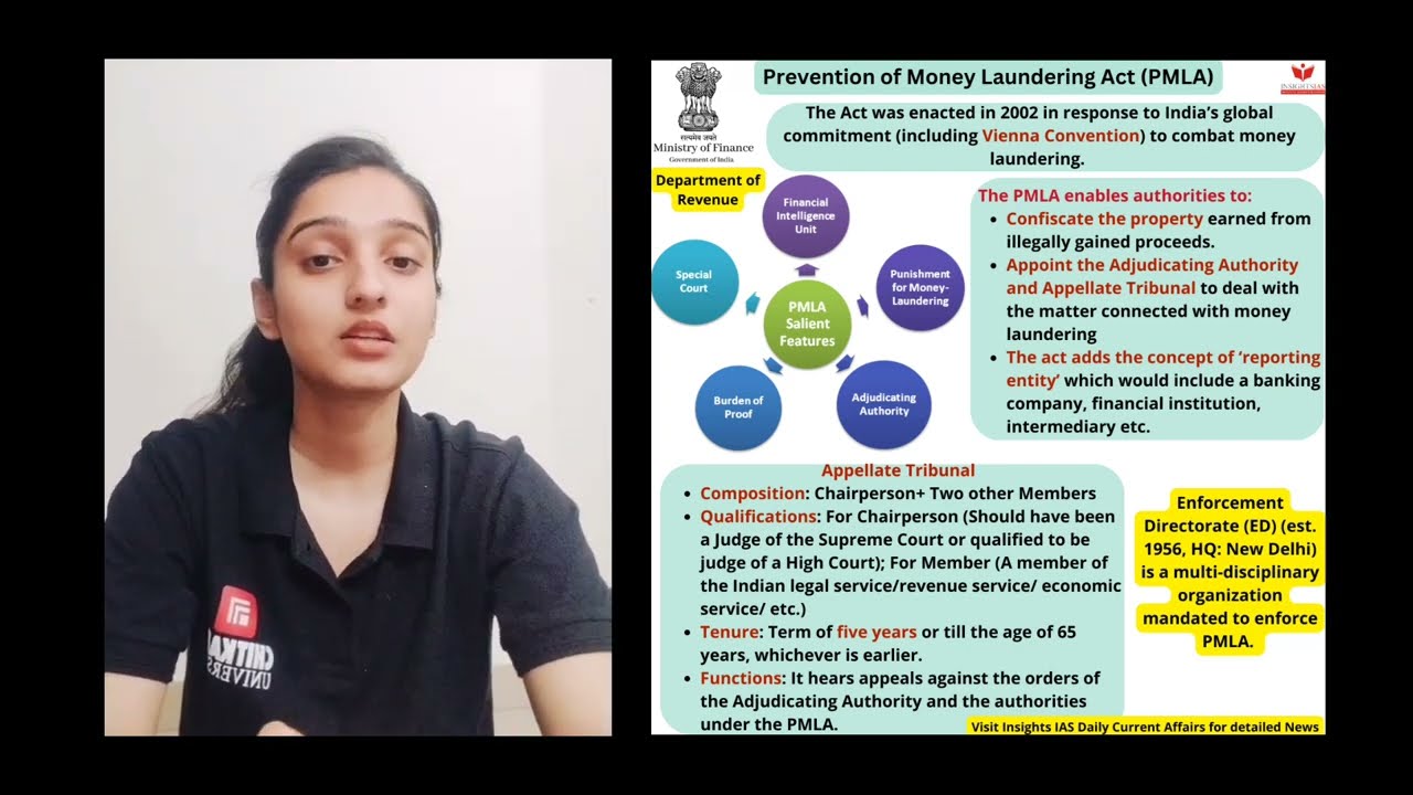 Proceeds of Crime Act and Prevention of Money Laundering Act