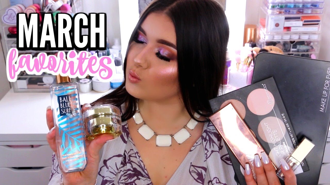 MARCH FAVORITES 2017 | Makeup, Skin Care & Hair Care ♡ Deanna Borocz