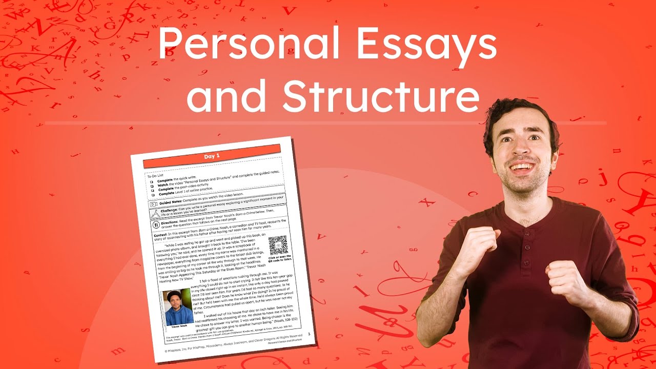 Personal Essays and Structure - Chronological, Thematic, and Circular