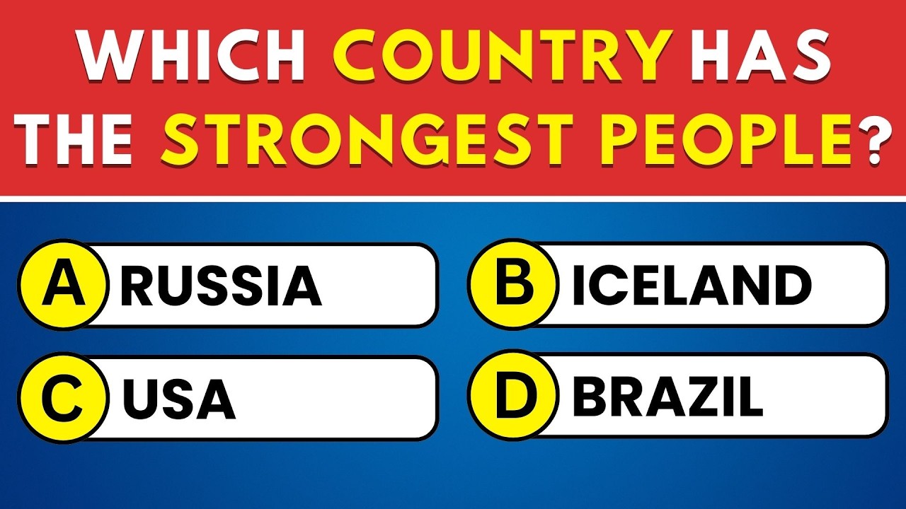 40 General Knowledge Trivia Questions 🧠 Can You Beat This Quiz Challenge? 🔥