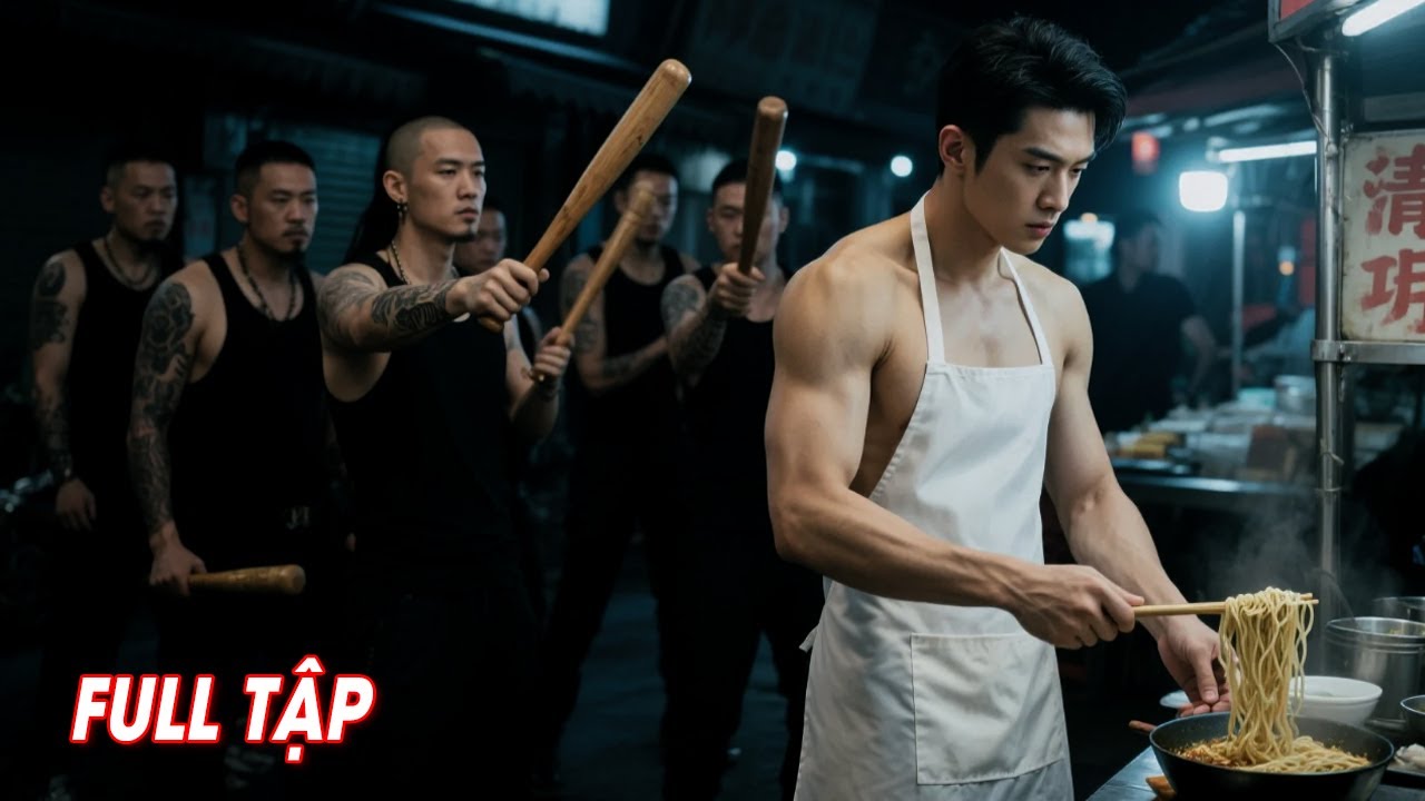 Anh Chàng Bán Mì Một Mình Xử Đẹp Đám Côn Đồ Phá Quán, Thân Phận Chiến Thần Không Thể Giấu Được Nữa