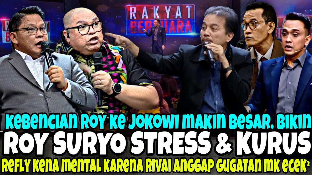 RAZMAN EJEK ROY SAAT INI KURUS BANGET KARNA STRESS - RIVAI BUAT ILMU HUKUM REFLI JADI ILMU GADUNGAN