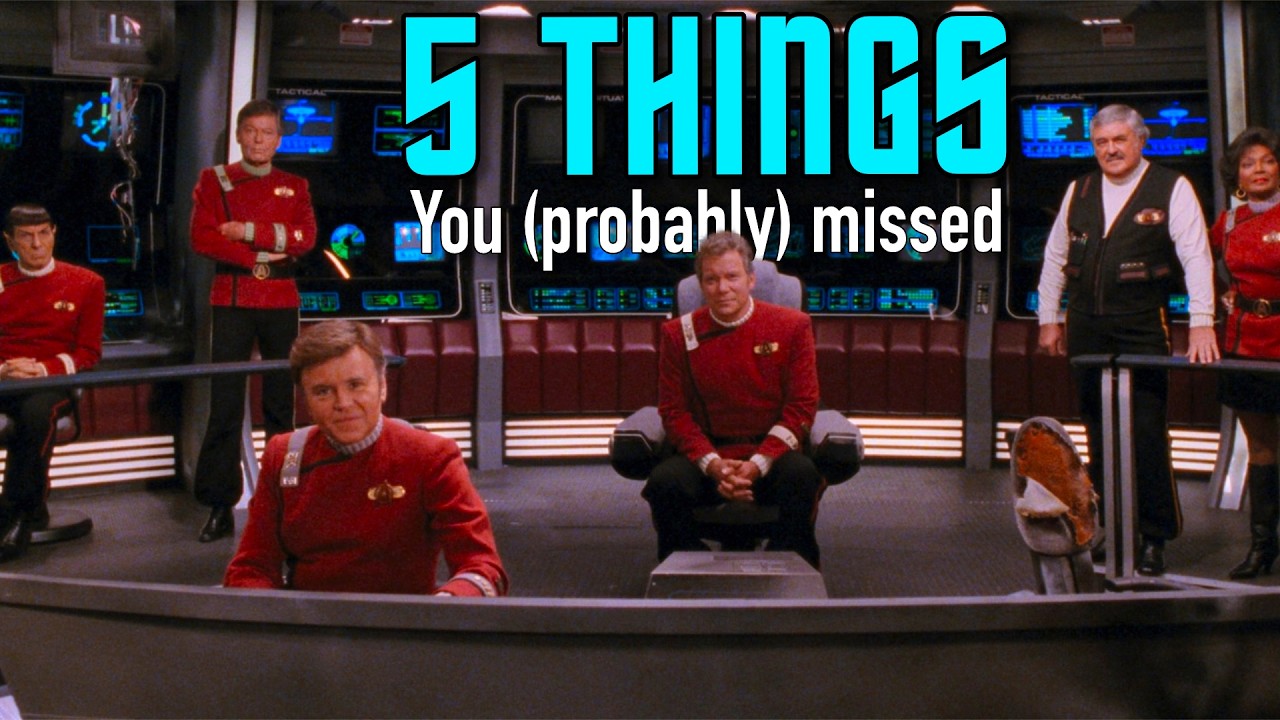How budget cutting made The Undiscovered Country the best Star Trek film. 5 things you didn't know. 