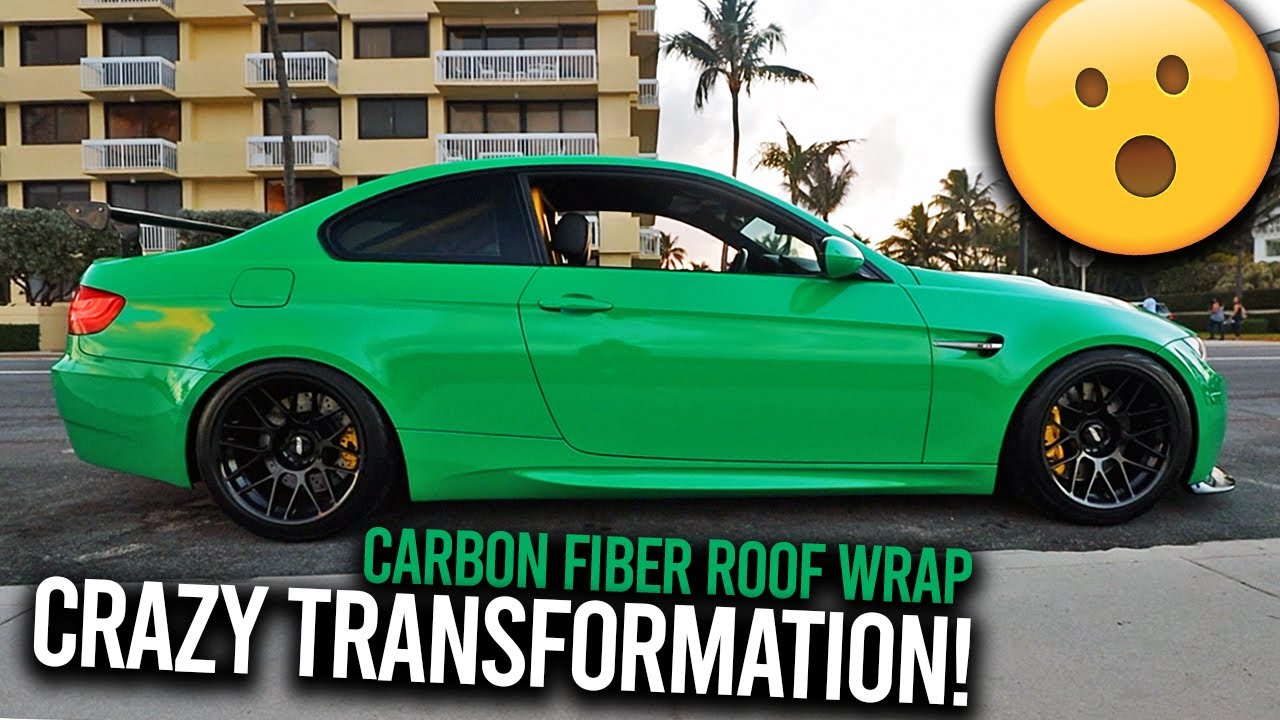 I wrapped my car green.