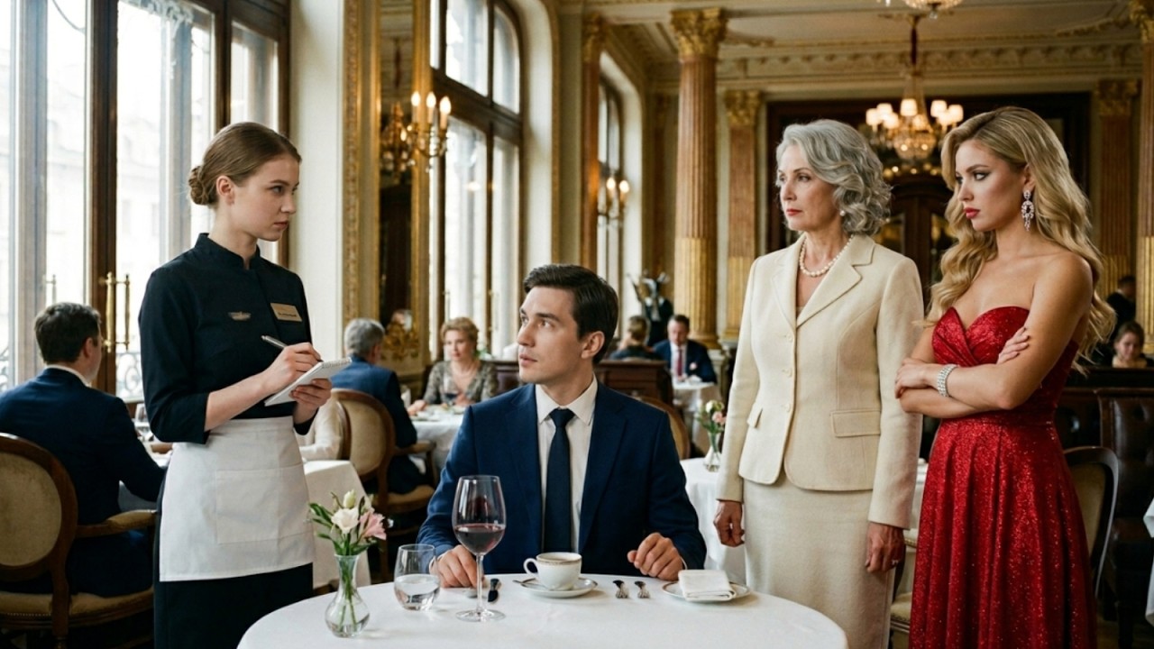 Невеста унизила официантку при всех… Но мать миллиардера всё поняла