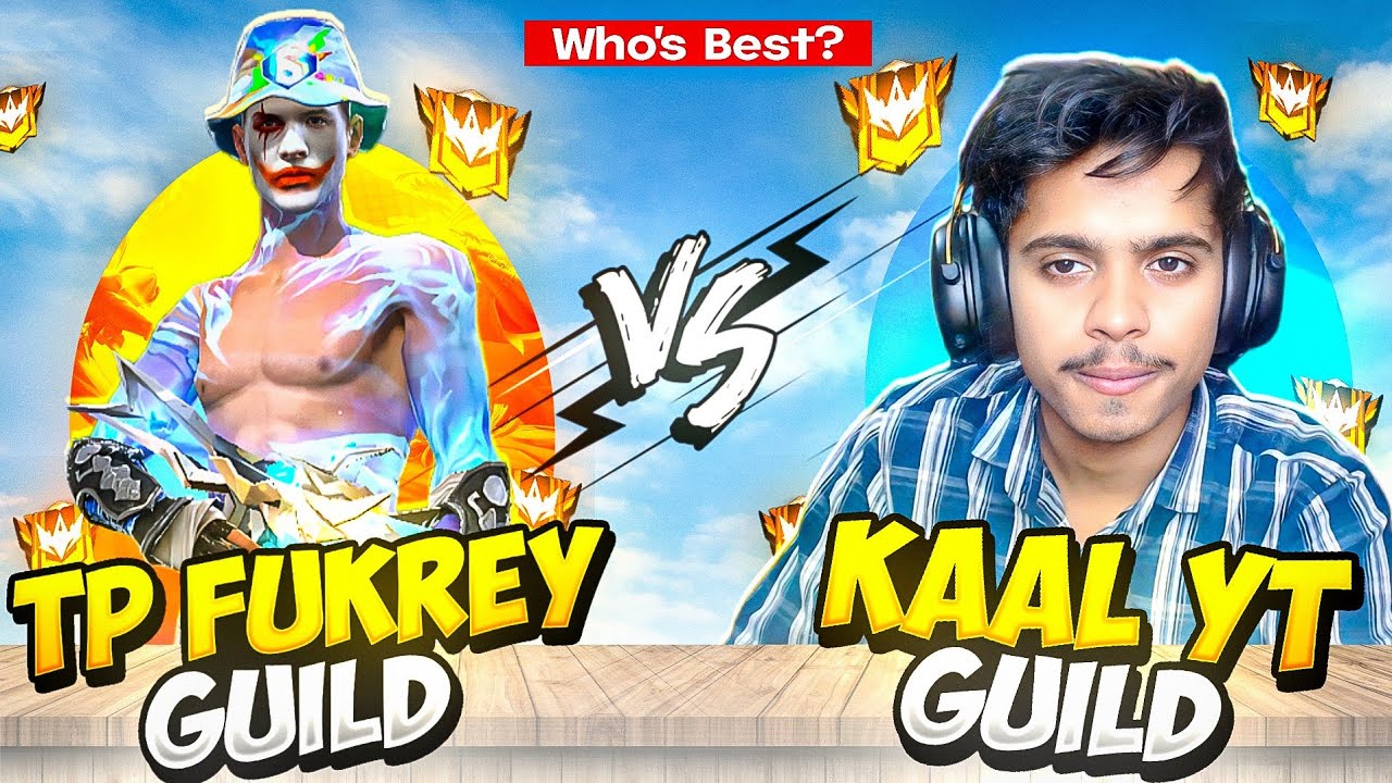 TP FUKREY🥶 VS KAAL YT GUILD🥵#freefire #finalgaming1M #kaalyt 