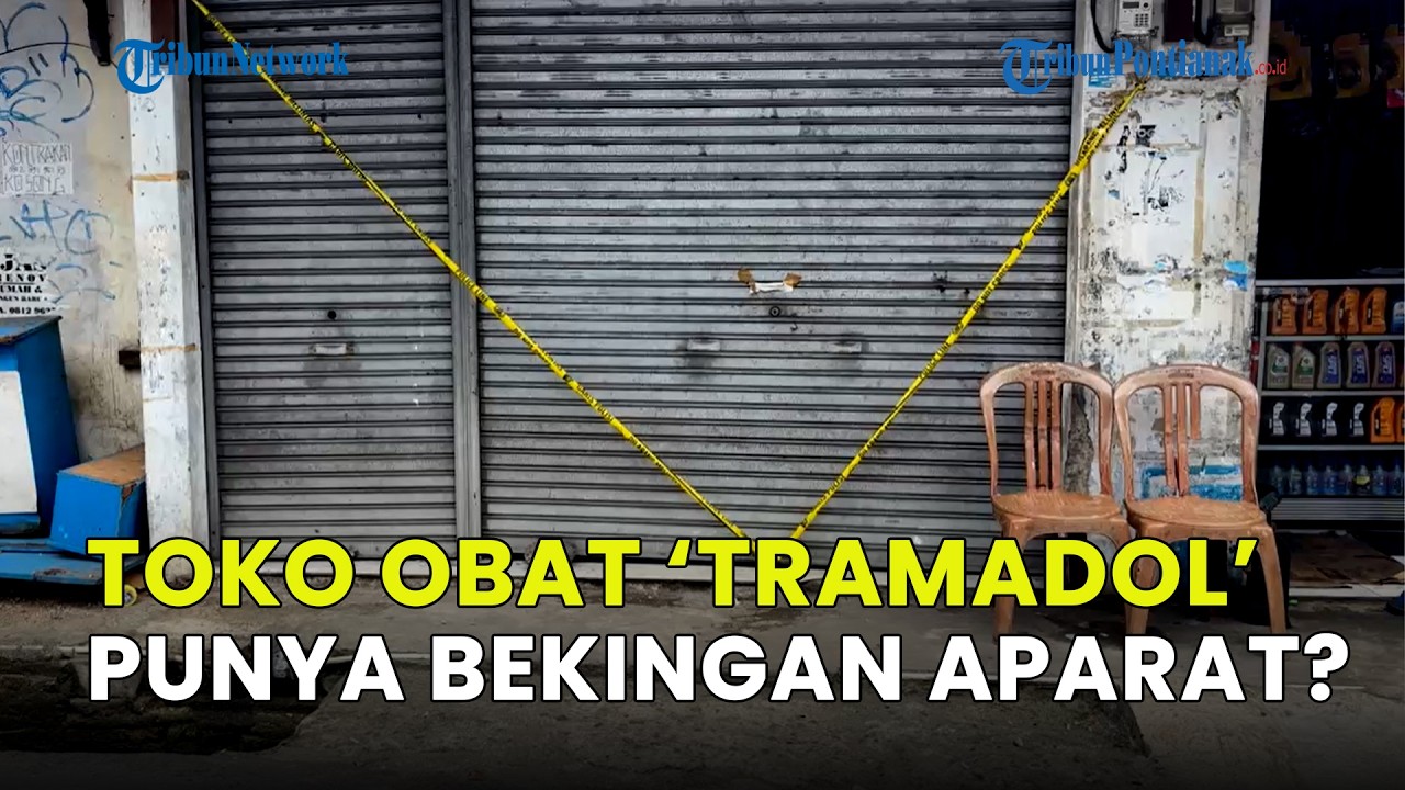 TOKO OBAT TRAMADOL DISERANG PETASAN! DIDUGA PUNYA BEKINGAN APARAT