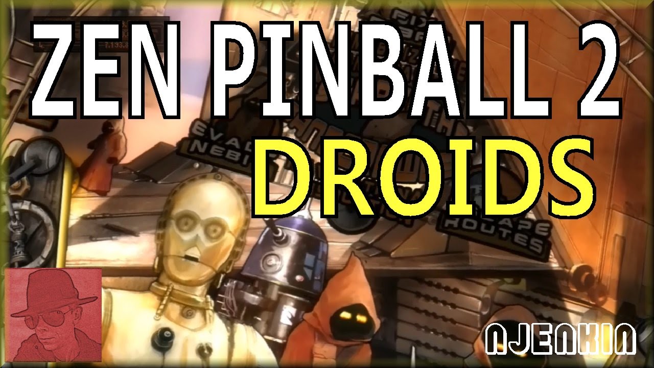 PS3 : Zen Pinball 2 - Star Wars - Droids - with Commentary !!