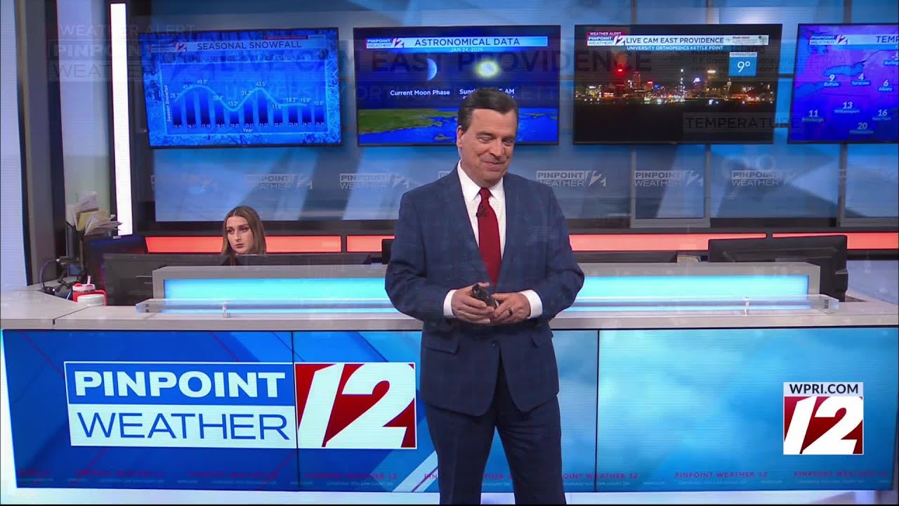 WPRI 12 Weather Forecast 1/24/26: Tracking Major Winter Storm for Sunday into Monday