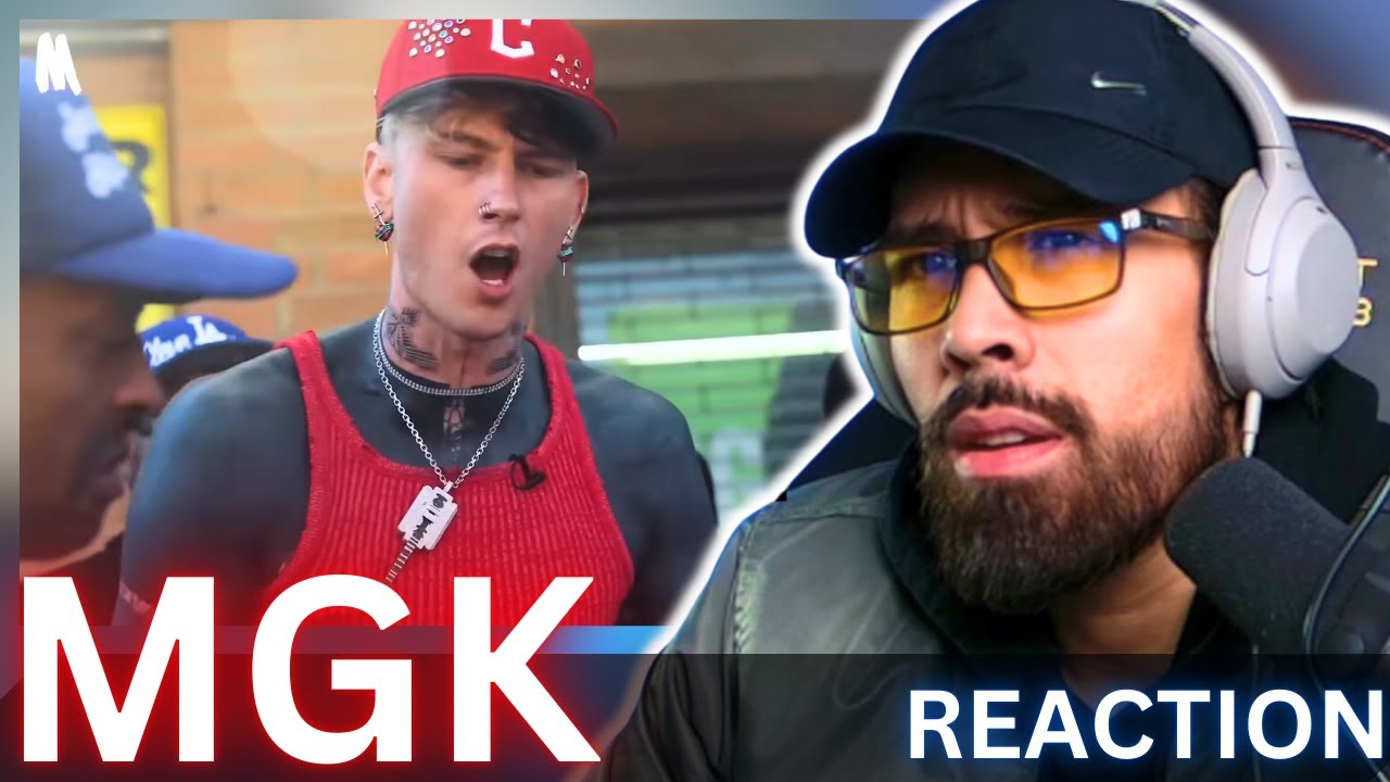MGK Freestyles In Cleveland REACTION - This is fire.