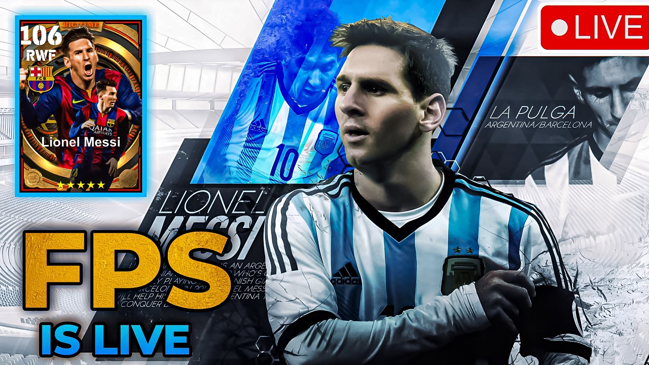 Let's Do The Rankpush in eFootball Mobile....#live #efootball #messi