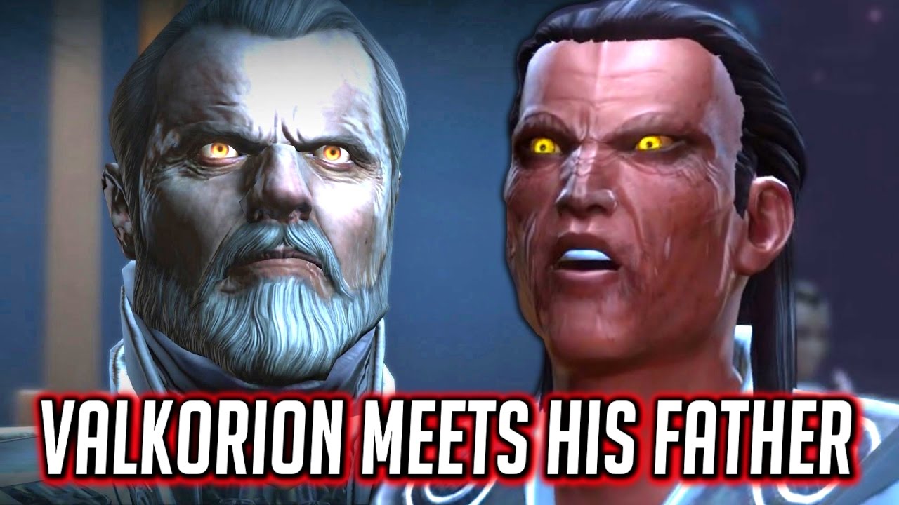 SWTOR Knights of the Eternal Throne ► Valkorion/Tenebre Meets His Father (Lord Dramath) - Chapter 9