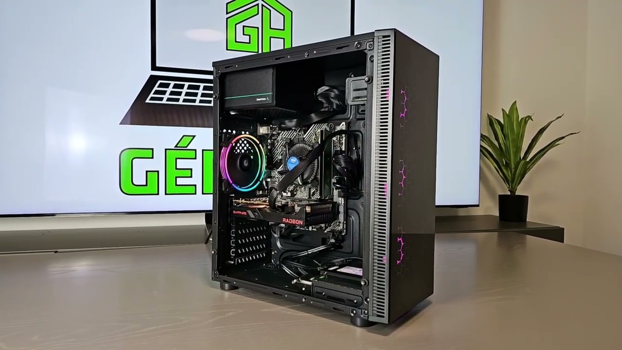 GAMER PC Tower + Radeon RX 6500XT 8GB / i5-11400F / 16GB RAM / 256GB SSD + 1TB HDD