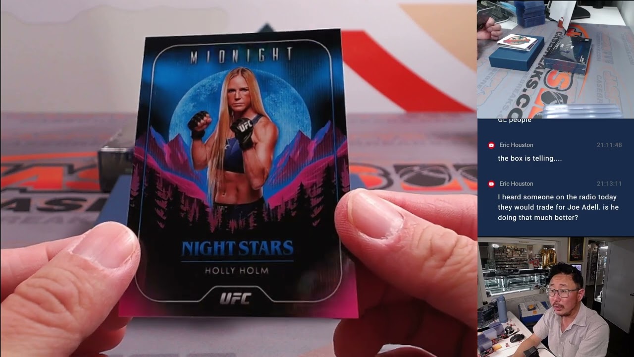 Tu, 05/14/24 - 2024 TOPPS UFC MIDNIGHT 2-BOX BREAK #1 *RANDOM DIVISION*