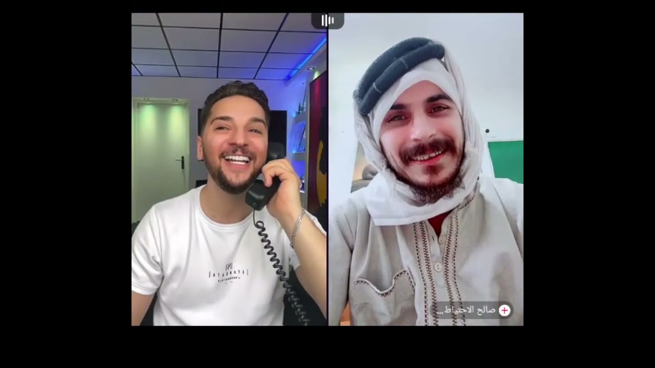يمان نجار مكالمة مع المخابرات السورية اقوى مقلب بصالح هرب من اللايف
