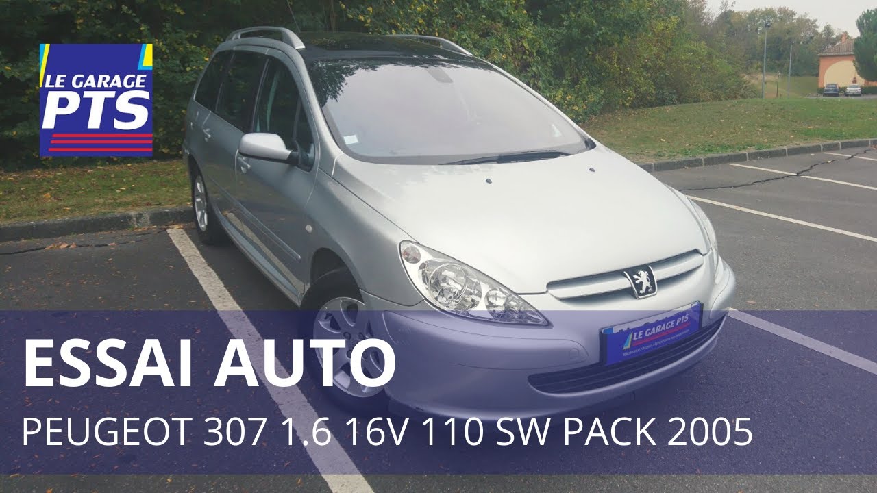 TEST - PEUGEOT 307 1.6 16v 110 SW PACK 2005 - FRANCE