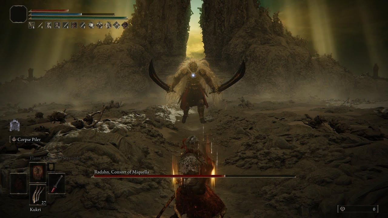 Consort Radahn (Hardest Boss Ever) No-hit boss fight