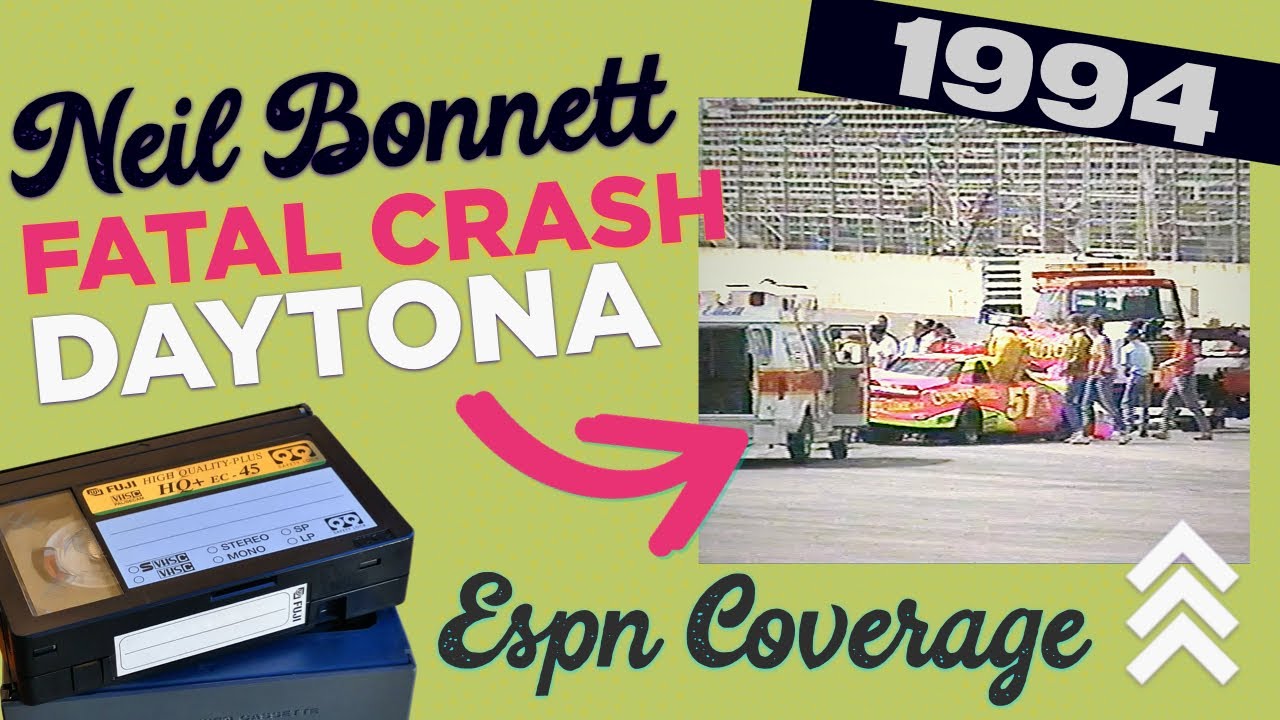 Neil Bonnett / Fatal Crash Coverage / ESPN / February 11, 1994 / Retro NASCAR VHS Rip 