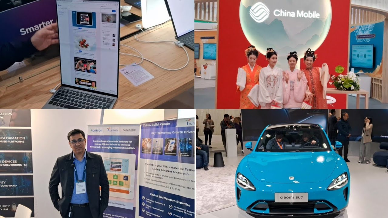 Mobile World Congress (MWC), 2025, Barcelona - Day 1