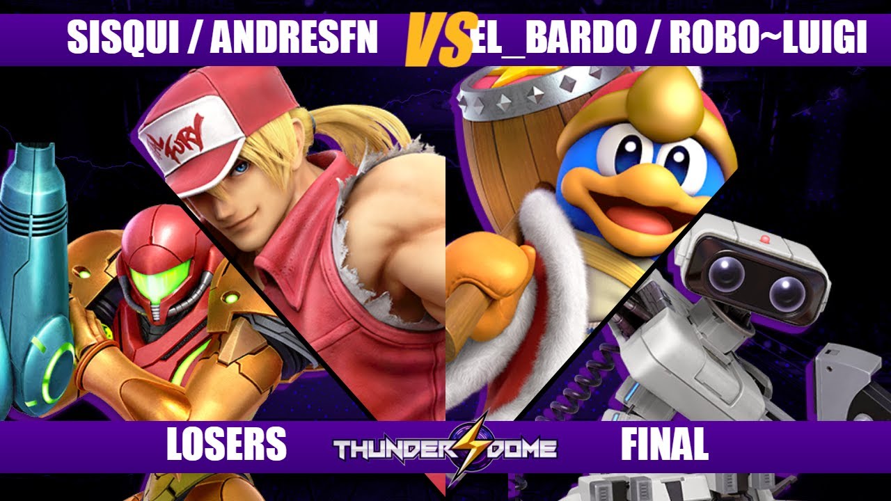 SISQUI / ANDRESFN VS EL_BARDO / ROBO~LUIGI - LOSERS FINAL   -  THUNDERDOME 6